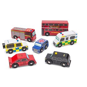 Le Toy Van Ensemble de petites voitures Londres, Le Toy Van