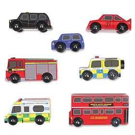 Le Toy Van Ensemble de petites voitures Londres, Le Toy Van