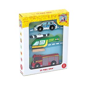 Le Toy Van Ensemble de véhicules de secours, Le Toy Van