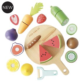 Le Toy Van Fruits et légumes à découper avec planche, Le Toy Van