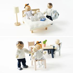 Le Toy Van Mobilier de Démarrage Daisylane - ensemble complet pour maison de poupée