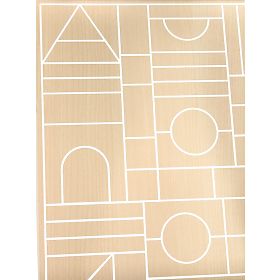 Le Toy Van Petilou Chariot avec blocs arc-en-ciel