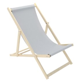 Chaise de plage Shark - gris, Chill Outdoor