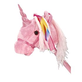 Licorne sur bâton Rosa Hobby Horse