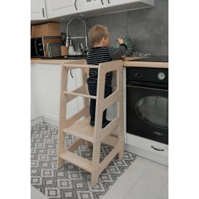 Tour d'apprentissage Montessori Sara MAXI 90 - naturel, Ourbaby