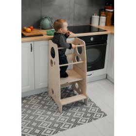 Tour d'apprentissage Montessori Lena MAXI 85 - naturel, Ourbaby