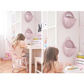 LILU osier panier pour mur, LILU