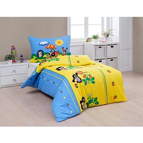 Linge de lit pour enfants La Petite Taupe et les fraises, Matějovský