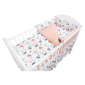 Linge de lit Renard - rose