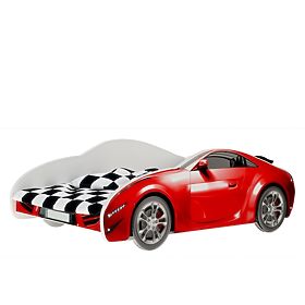 Lit de voiture S-CAR - rouge, BabyBoo