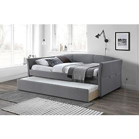 Lit gigogne SANNA 90 x 200 cm - Gris