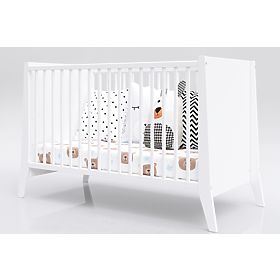 Lit de bébé Cosmo 120x60 - blanc