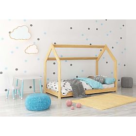 Lit cabane Stela 160 x 80 cm - naturel, Magnat