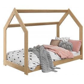 Lit cabane Stela 160 x 80 cm - naturel, Magnat