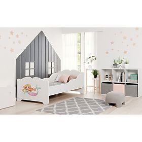Lit d'enfant ANNA avec matelas 160x80 Sirène
