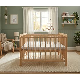 Lit de bébé en bois pour jumeaux - naturel, Ourbaby®