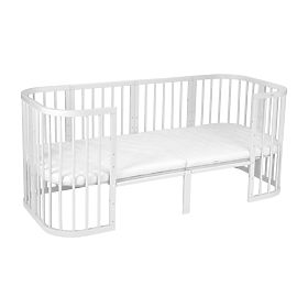 Lit de bébé évolutif Desire 7 en 1 PLUS - blanc