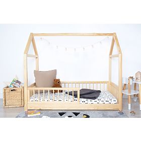 Lit cabane Montessori Elis naturel