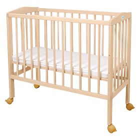 Lit bébé attaché au lit des parents Amy - naturel