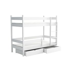 Lit superposé Elegant - blanc