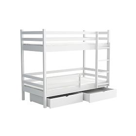 Lit superposé pour enfants Eliška - blanc
