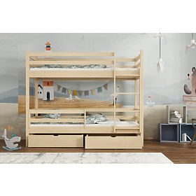 Lit superposé pour enfants Eliška - naturel