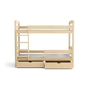 Lit superposé pour enfants Filip - naturel