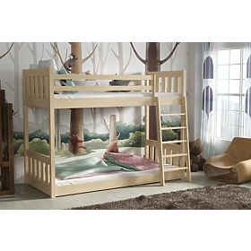 Lit superposé pour enfants Šimon - naturel