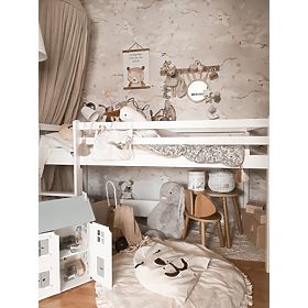 Lit superposé pour enfants Ourbaby Modo - blanc