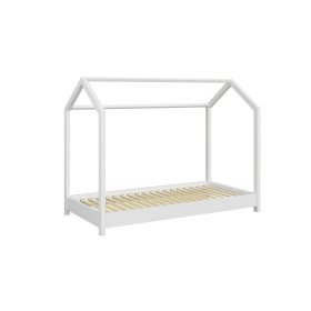 Lit cabane enfant Bella - Blanc, All Meble