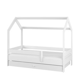 Lit cabane Sofia 160x80 cm - blanc