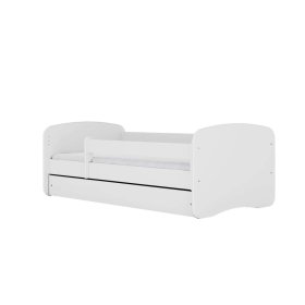 Lit pour enfant avec barrière Ourbaby - blanc