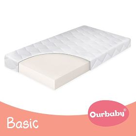 Matelas en mousse Ourbaby Basic - 200x140 cm, Ourbaby®
