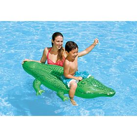 Matelas Gonflable Alligator pour Nager 168 cm INTEX 58546