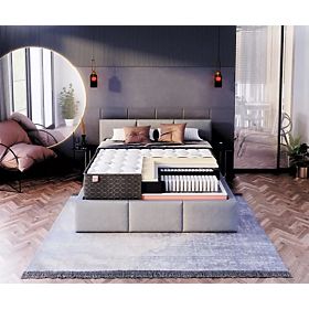 Matelas à ressorts multi-poches Comfort 120 x 200 cm