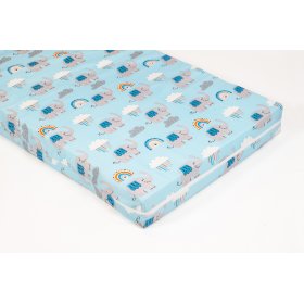 Matelas à motif - éléphant bleu, Ourbaby®