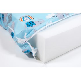 Matelas à motif - éléphant bleu, Ourbaby®