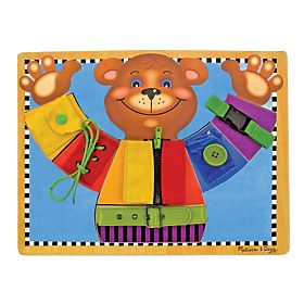 Melissa and Doug - Tableau d'activités Habille l'ourson