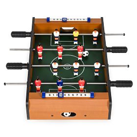 Mini baby-foot de table pour enfants avec deux balles et guides, MULTISTORE