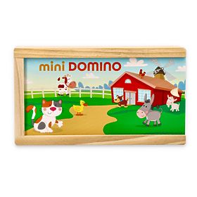 Mini Domino en boîte - Animaux