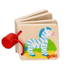 Mini-livre en bois GOKI