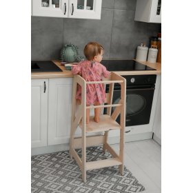 Tour d'apprentissage Montessori Pola MINI 75 - naturel, Ourbaby