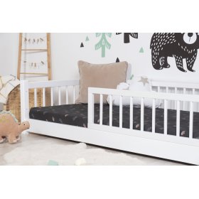 Lit bas enfant Montessori Ourbaby - blanc