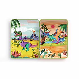 Mudpuppy Jeu Magnétique Dino Mix-Up