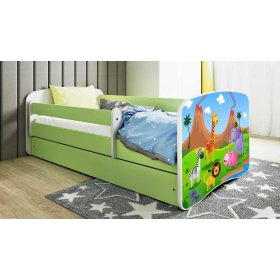 Lit pour enfant avec barrière Ourbaby - Safari, Ourbaby®