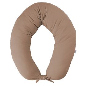 Coussin MOON MUSLIN 260 cm - marron, Babymatex