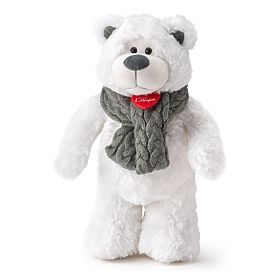 Ours polaire en peluche ICY 37 cm