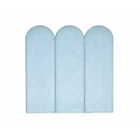 Panneau rembourré Obluček - bleu bébé