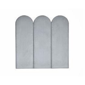 Panneau rembourré Obluček - gris