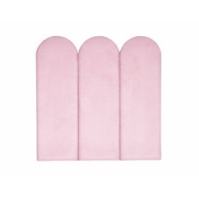 Panneau rembourré Obluček - rose poudré